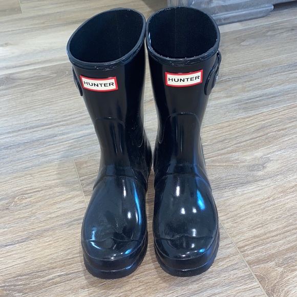 Women’s Hunter Rain boots Size 7 - Picture 3 of 4